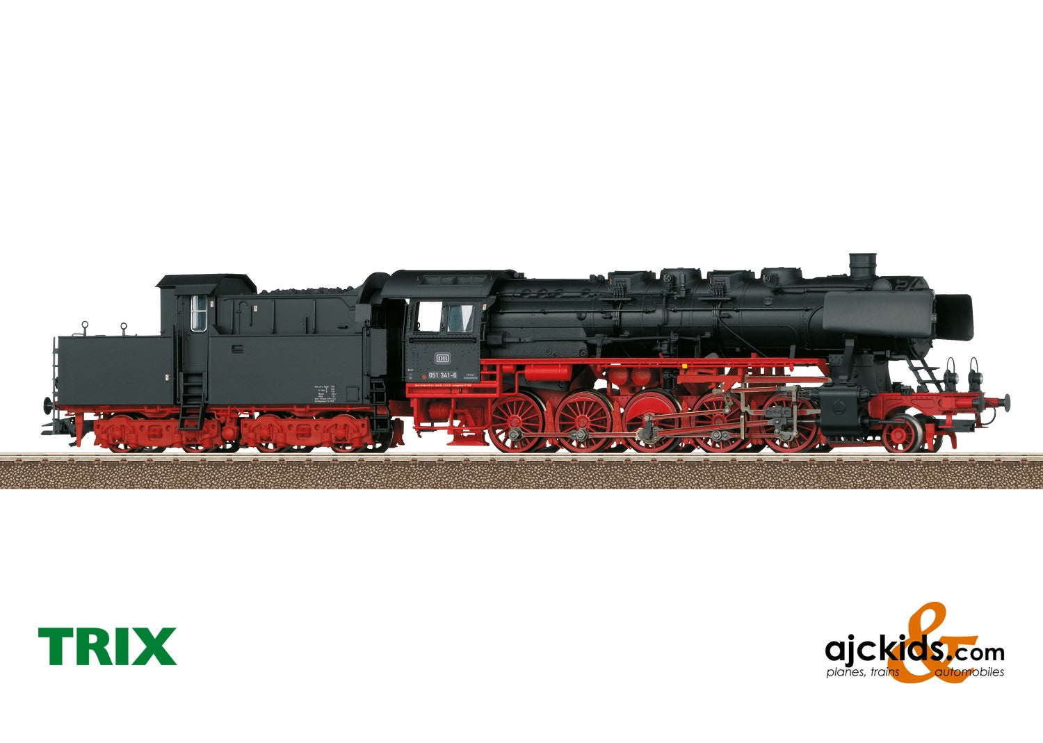 Trix 25830 - Class 051 Steam Locomotive with a Cabin Tender at Ajckids.com