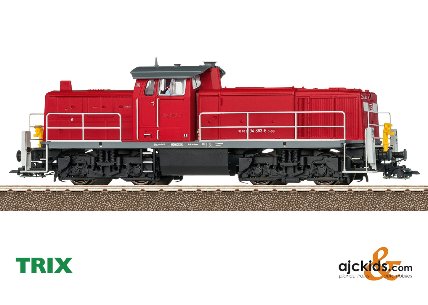 Trix 25900 - MHI DB Cl. 294 Diesel Locomotive (turning engineer)