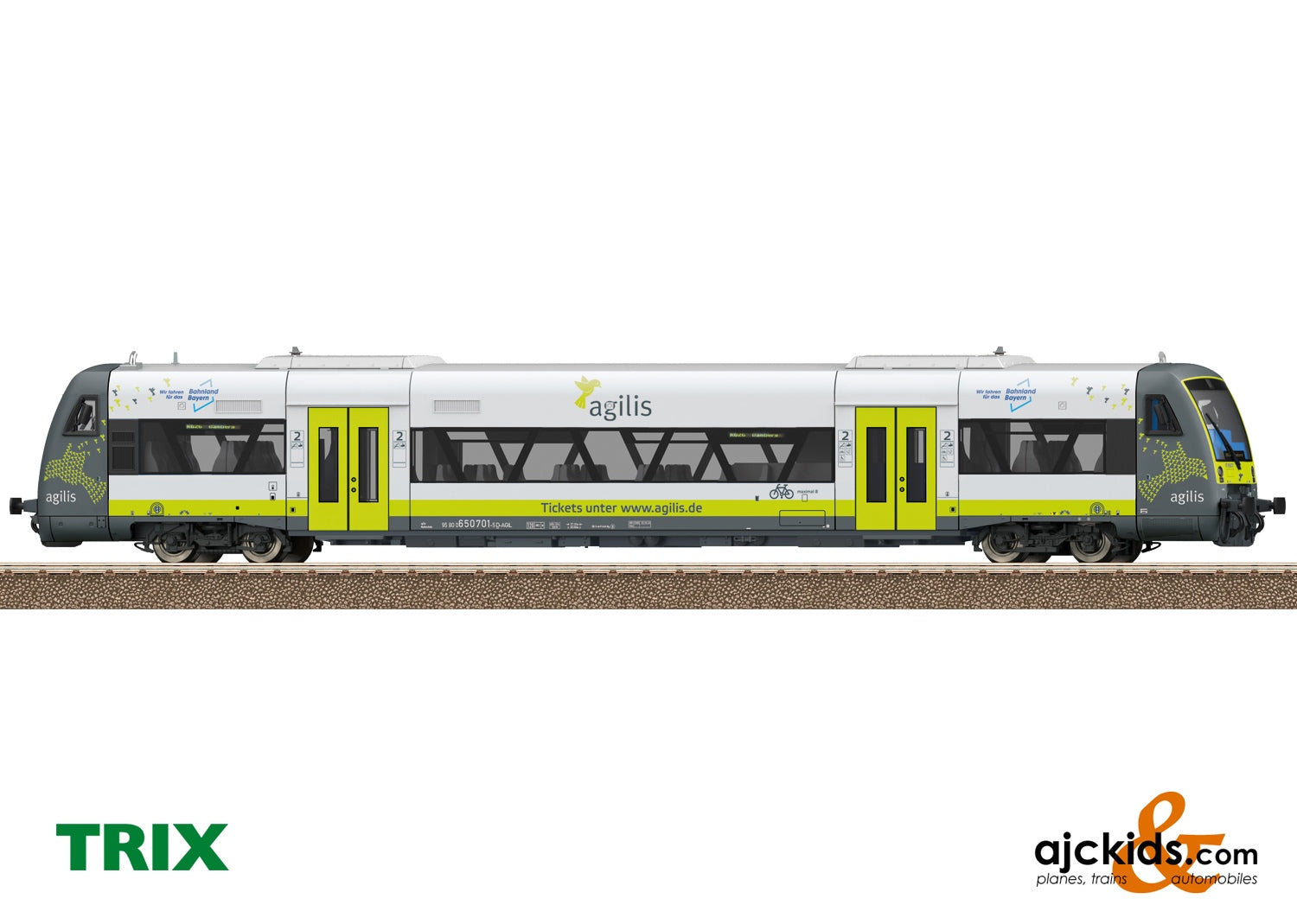 Trix 25968 - Class 650 Regio Shuttle RS1 Diesel-Powered Rail Car