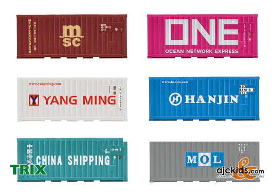 Trix 66589 - “Container 20 ft” Accessory Set