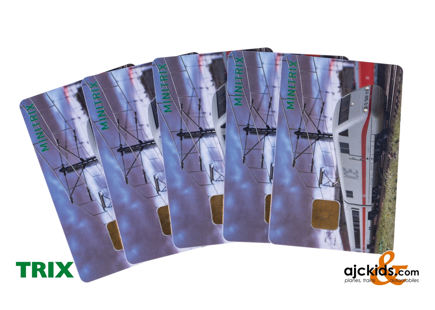 Trix 66935 Locomotive Card Set (5 Cards)