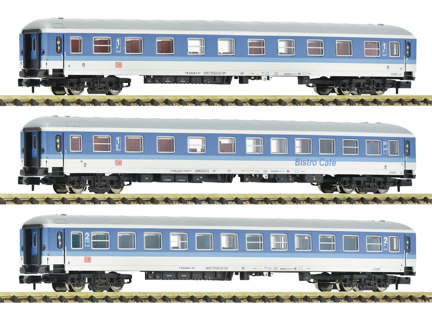 Fleischmann 6260024 - 3-pc set: Passenger coaches