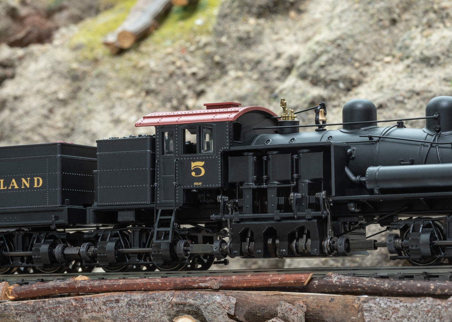 Marklin 38700 - US Shay Design Gear Drive Steam Locomotive