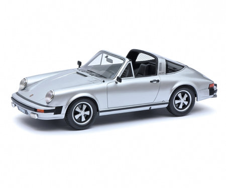 Schuco 450029800 - Porsche 911 Targa silver 1:18
