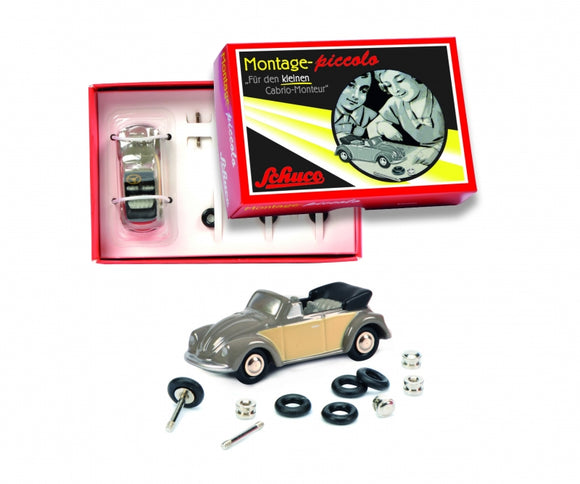 Schuco 450557800 - Piccolo construction kit, VW CABRIO MONTEUR