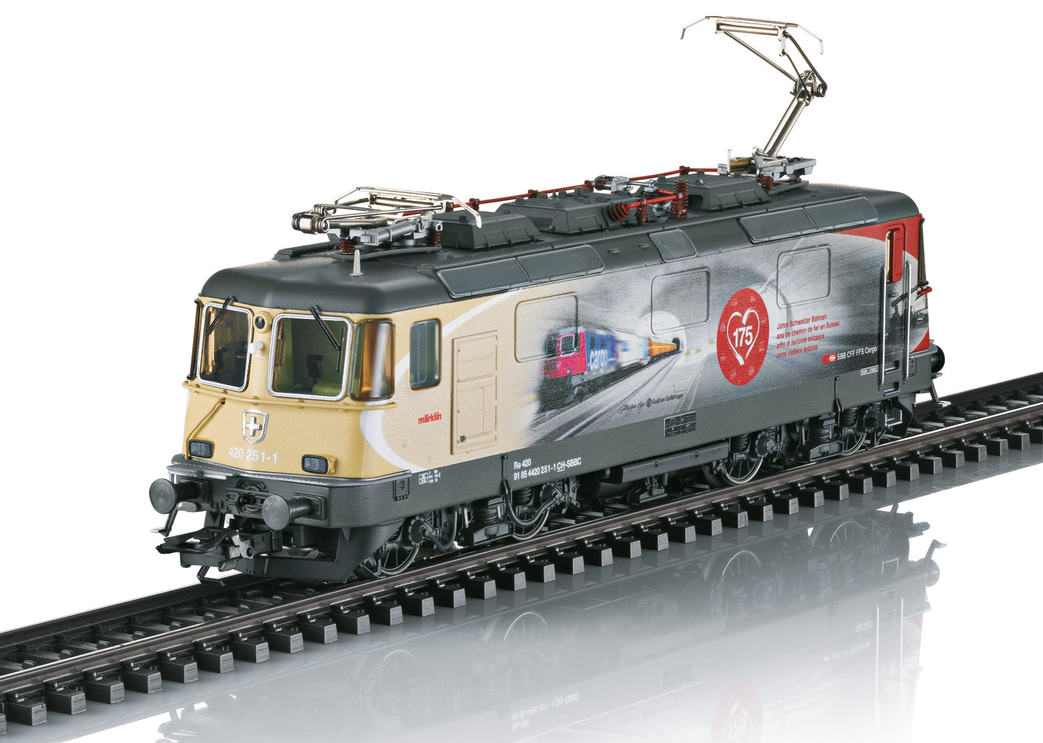Marklin 37875 Class Re 420 Electric Locomotive 175 Years of Swiss