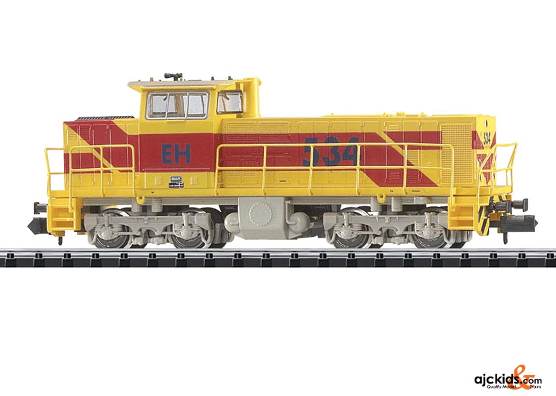 Trix 12218 - Mak yellow Locomotive