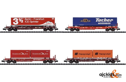 Trix 15043 - Flat Car set