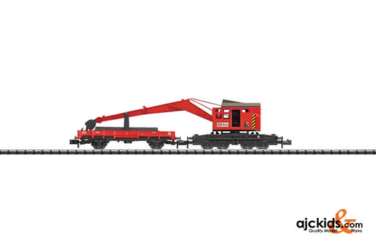 Trix 15299 - Crane Car with a Crane Tender