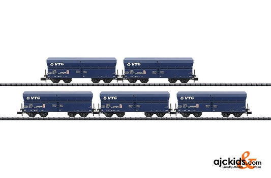 Trix 15447 - Set with 5 Hopper Cars VTG AG