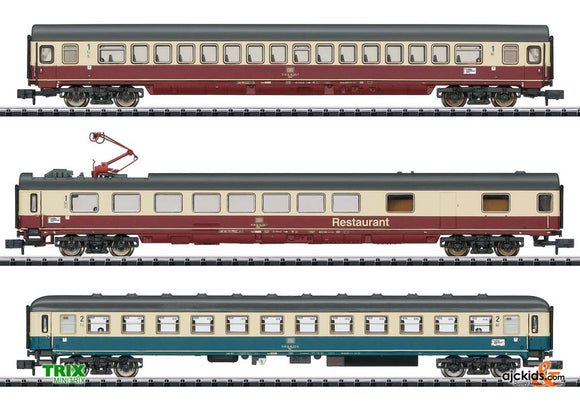 Trix 15459 - IC 611 Gutenberg Express Train Passenger Car Set