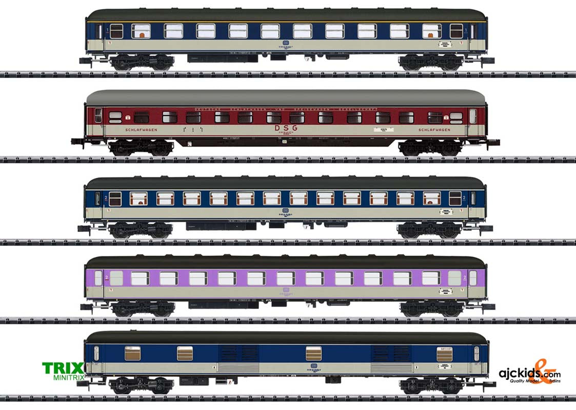 Trix 15473 - D 730 Express Train Passenger Car Set