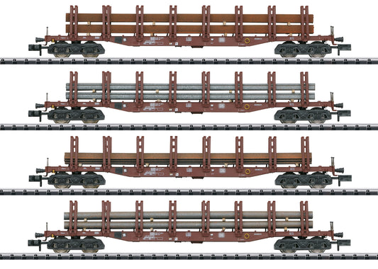 Trix 15484 - Steel Transport freight car set