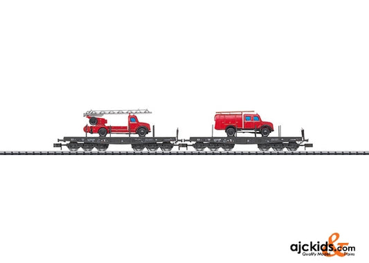 Trix 15506 - Fire Department Car Set