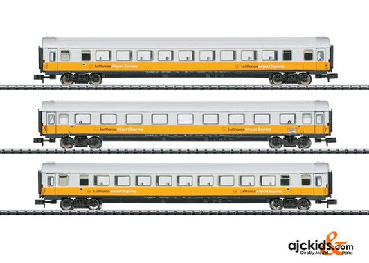 Trix 15673 - Lufthansa Airport Express Car Set