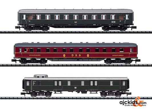 Trix 15729 - Passenger car set Grossenbrode - Basel