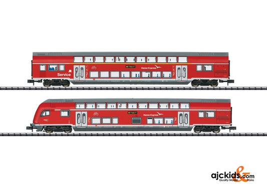 Trix 15776 - DB AG Hanseatic Express Bi-Level 2-Car Set