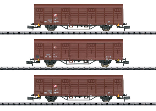 Trix 18901 - Type Gbs 258 Freight Car Set