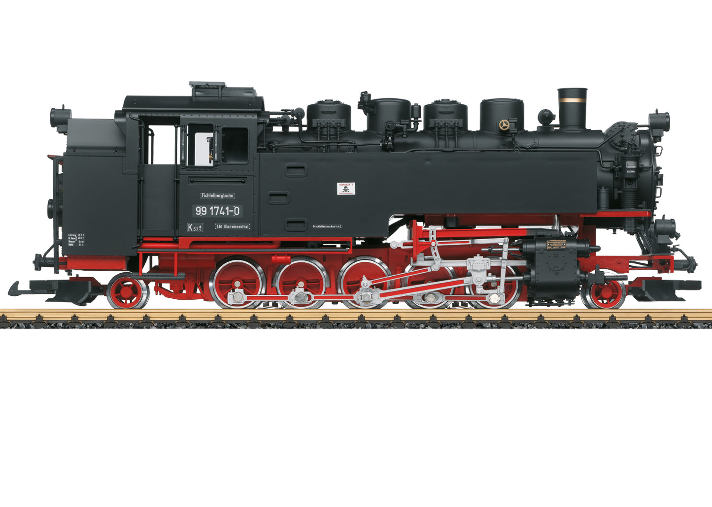LGB 21481 - SDG Steam Locomotive, Road Number 99 1741