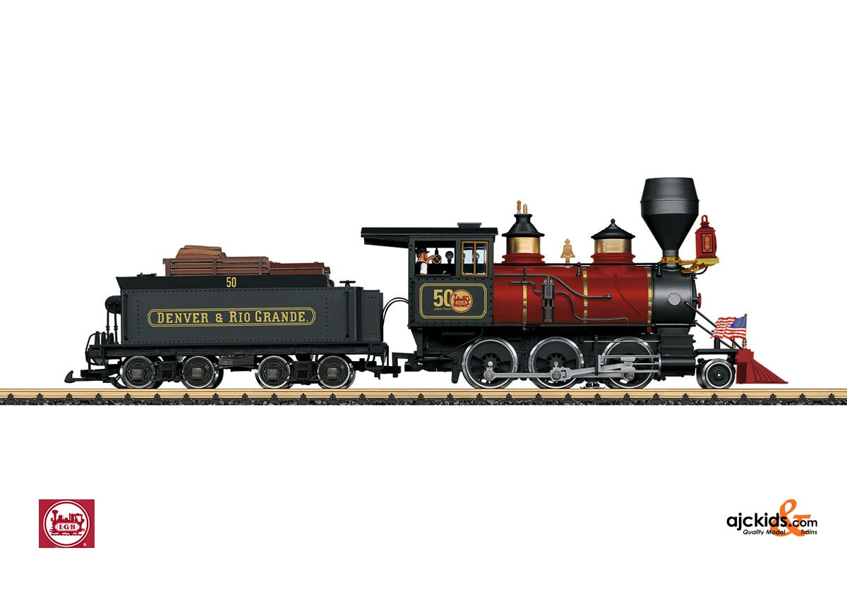 LGB 20280 - D&RGW Mogul Steam Locomotive