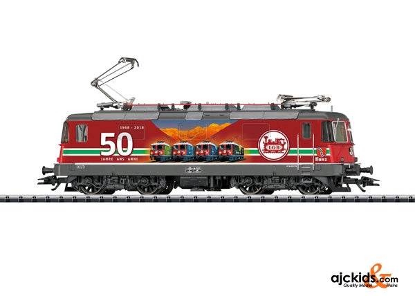 Trix 22843 - Digital SBB cl Re 4/4 II LGB 50 Anniversary Electric Locomotive