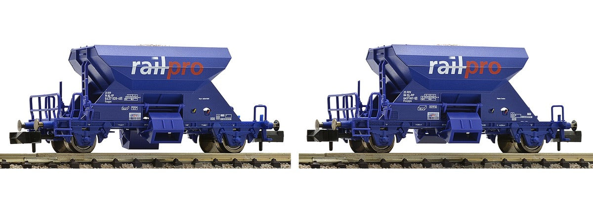 Fleischmann 822901 - 2-piece set ballast wagons, Voestalpine Railpro