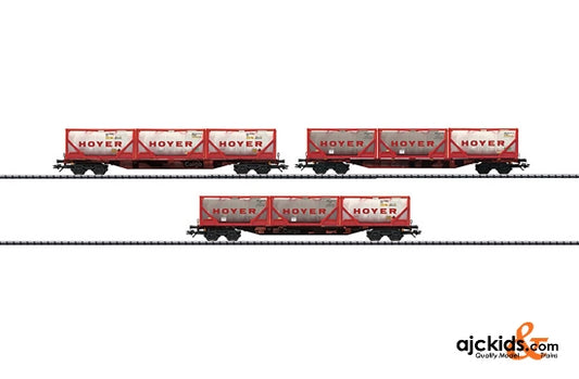 Trix 24361 - Hoyer Container Car Set