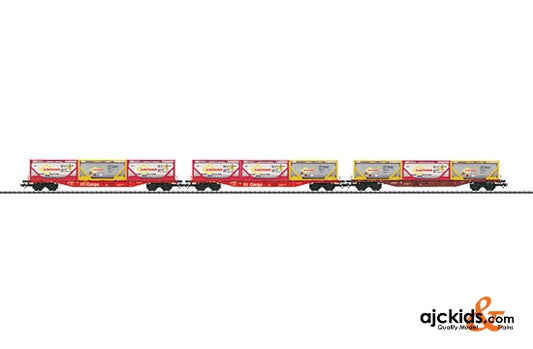 Trix 24426 - Crossrail-SBB Cargo Container Car Set