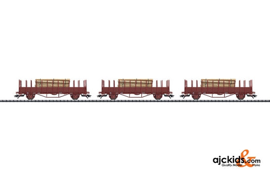 Trix 24514 - Set with 3 Stake Cars