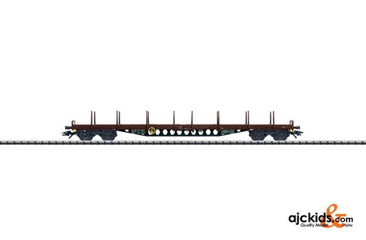 Trix 24525 - Flat Car with Turn-Down Stakes