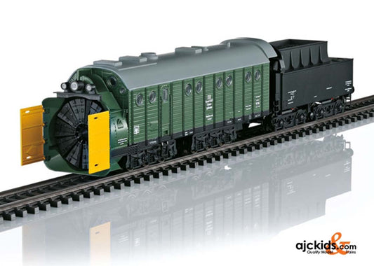 Trix 24966 - Dgtl DB Henschel Design Steam Powered Rotary Snowplow; Era III