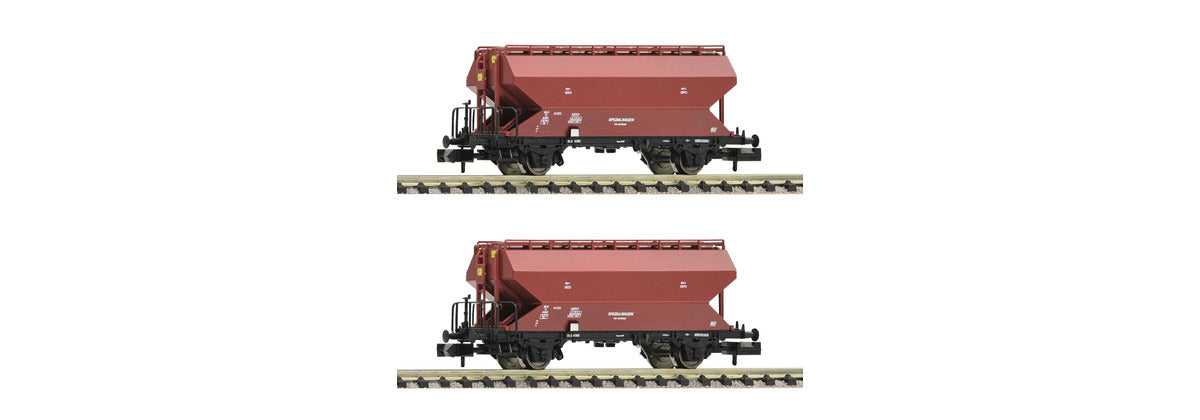 Fleischmann 830310 - 2 piece set: Grain silo wagons, BLS