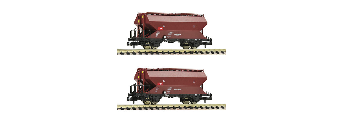 Fleischmann 830312 - 2 piece set: Grain silo wagons, SBB