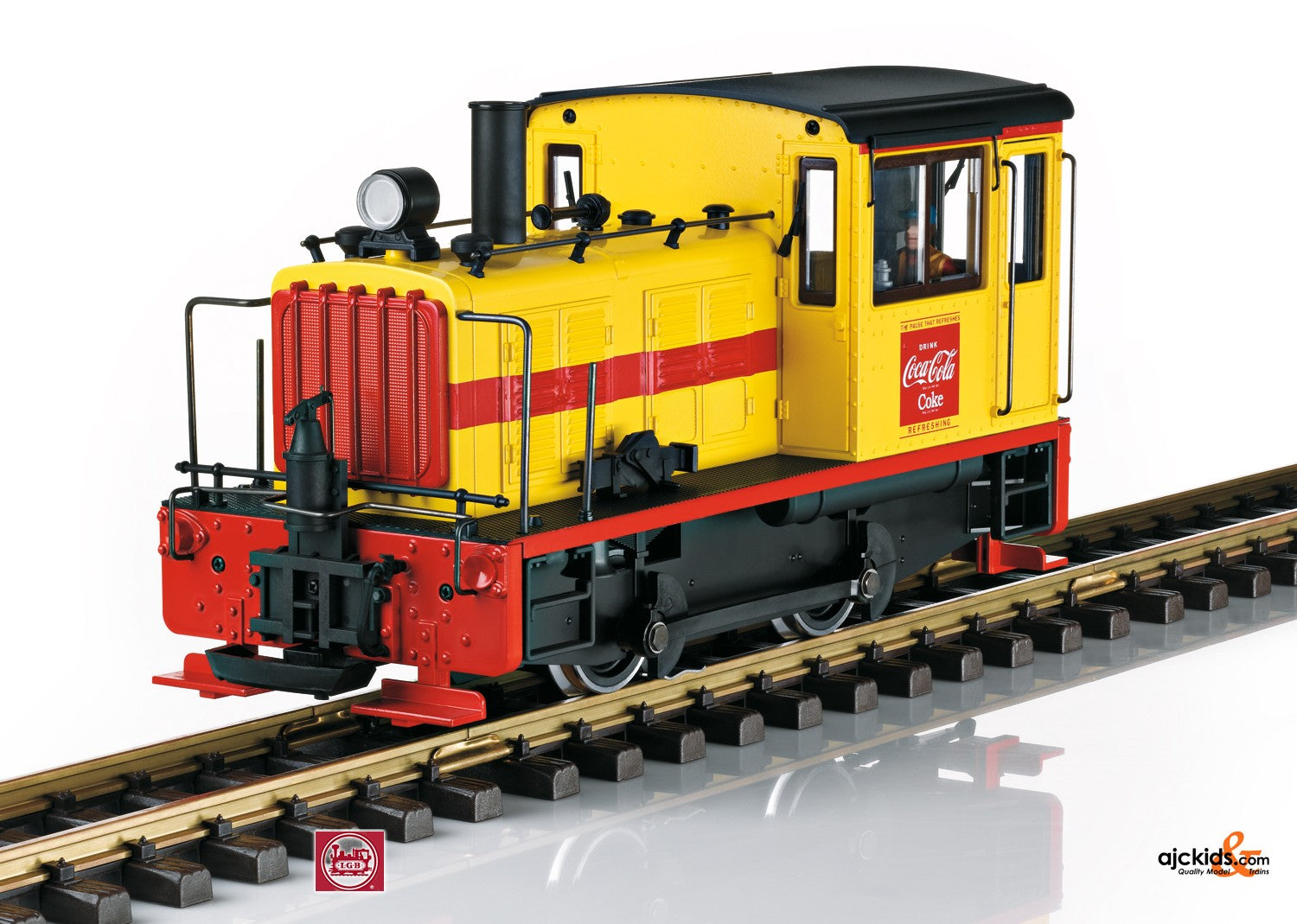 LGB 27631 - Coca-Cola Diesel Locomotive