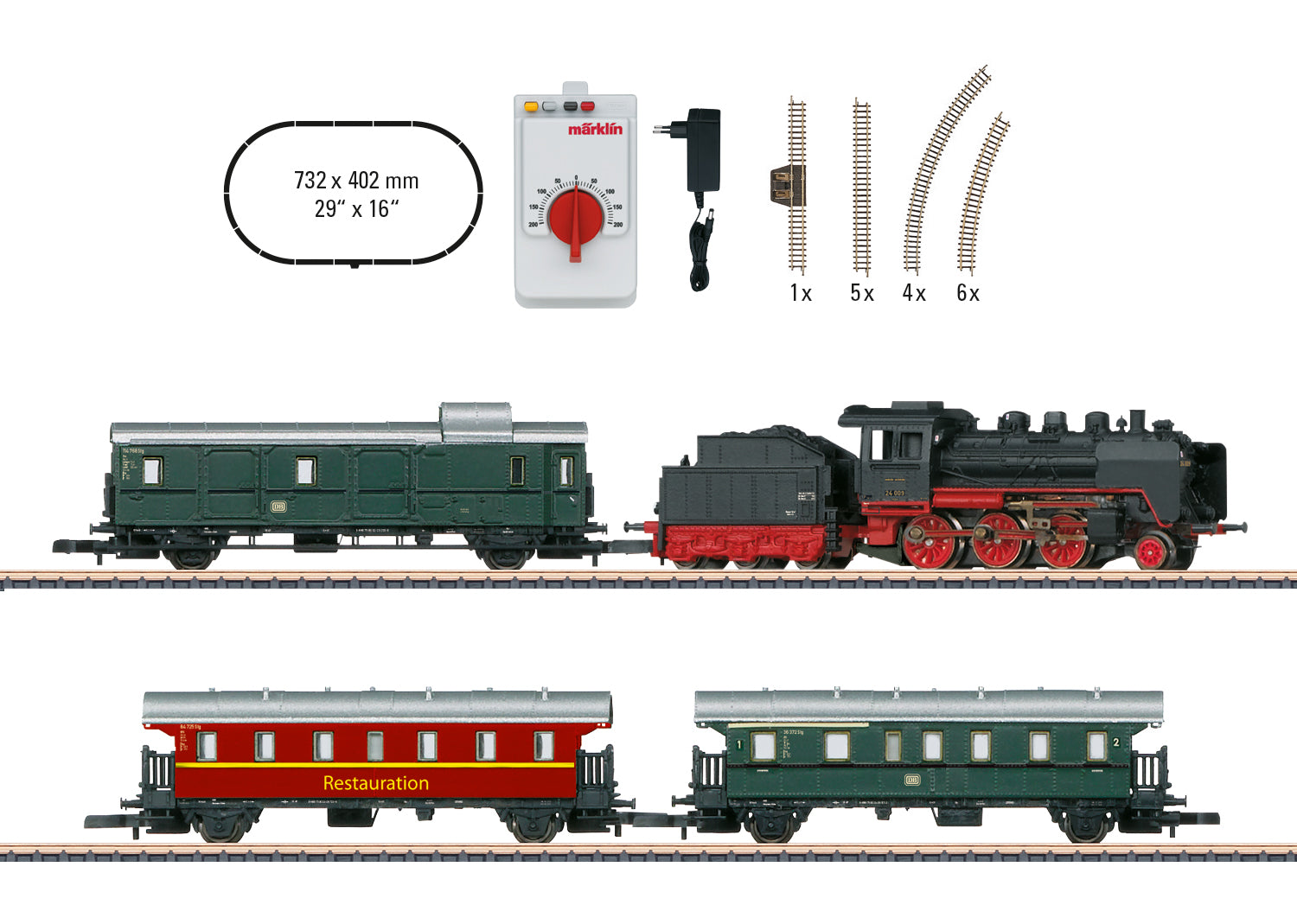 Marklin 81874 Museum Passenger Train Starter Set – Ajckids