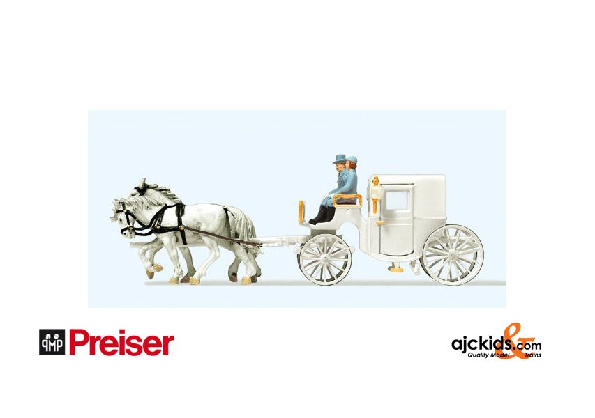 Preiser 30495 Closed Wedding Coach