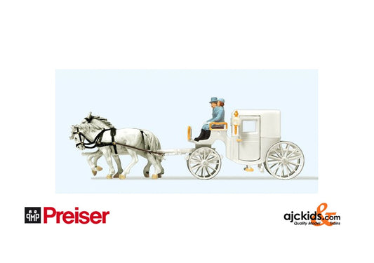 Preiser 30495 Closed Wedding Coach