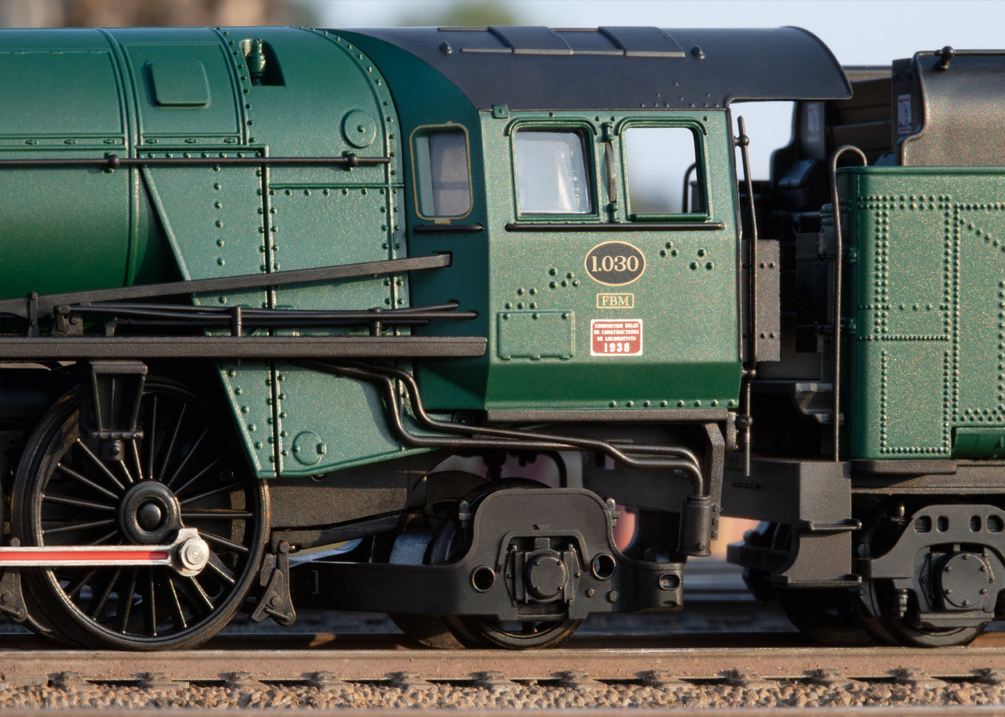 Trix 25480 - Cl 1 steam locomotive SNCB
