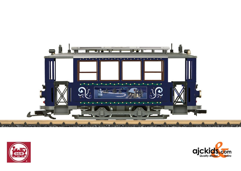 LGB 32351 - Trailer for the Christmas Trolley unpowered