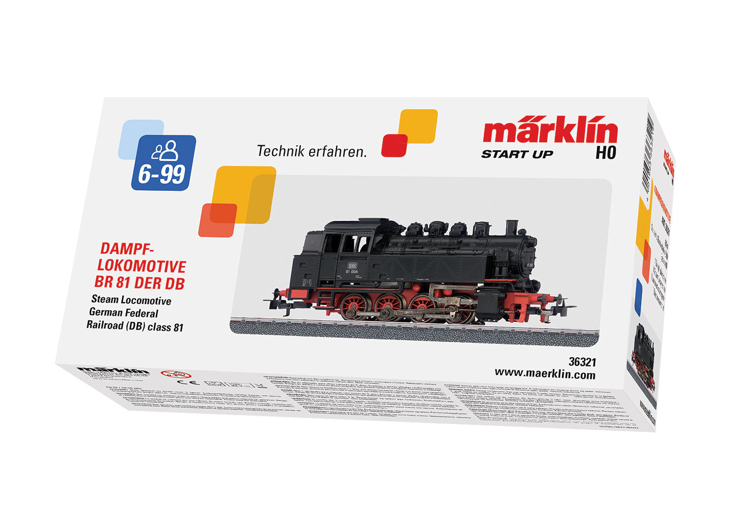 Marklin 36321 Tank Locomotive BR 81 – Ajckids