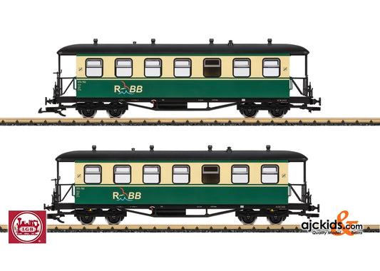 LGB 35359 - Pass 2-Cr Set Rugen Bader