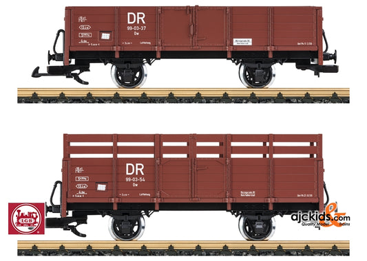 LGB 40031 - DR Gondola Car Set