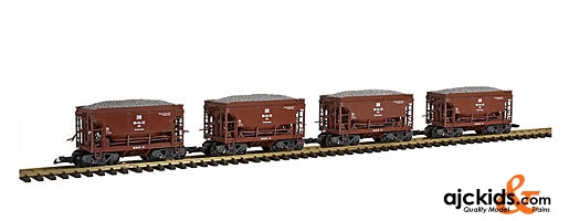LGB 40049 - Blk Freight Car Set DR 4/