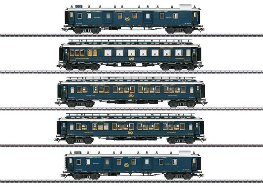 Marklin 42790 - "Simplon Orient Express" Express Train Passenger Car Set 1 (Sold Out)