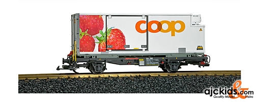 LGB 45893 - Container Car RhB COOPStr