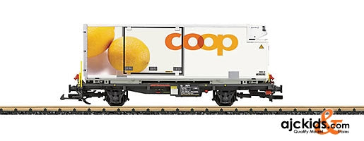 LGB 45897 - Container Car,  Co-op Lemon