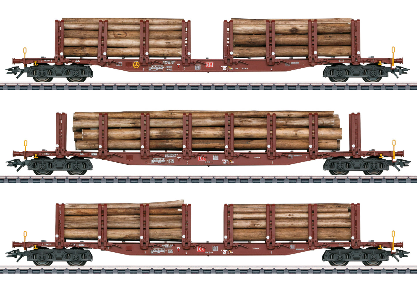 Marklin 47146 - Wood Transport Stake Car Set