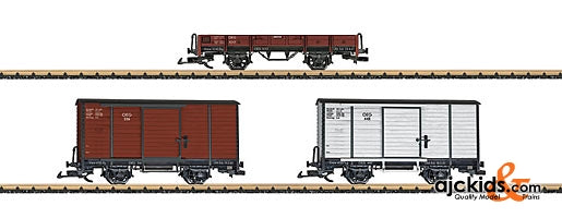 LGB 49350 - 100 Years of OEG Freight Car Set