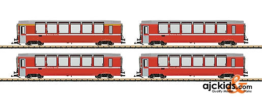 LGB 49660 - Bernina Express Car Set (4 cars)