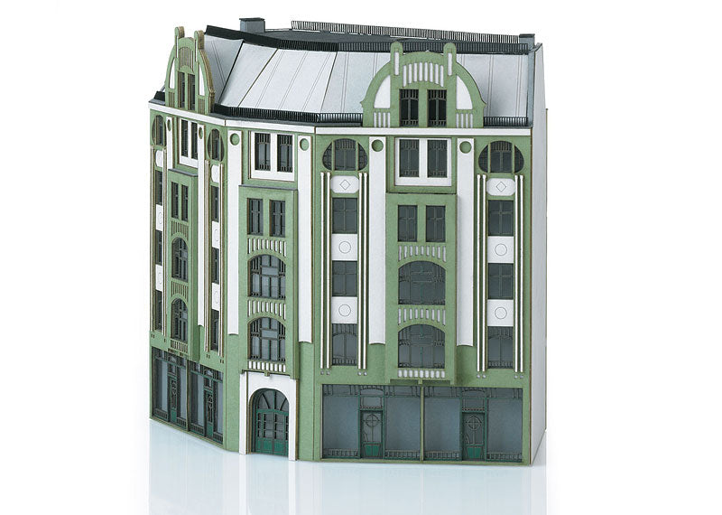 Trix 66309 - Kit for Large Corner City Building in Art Nouveau